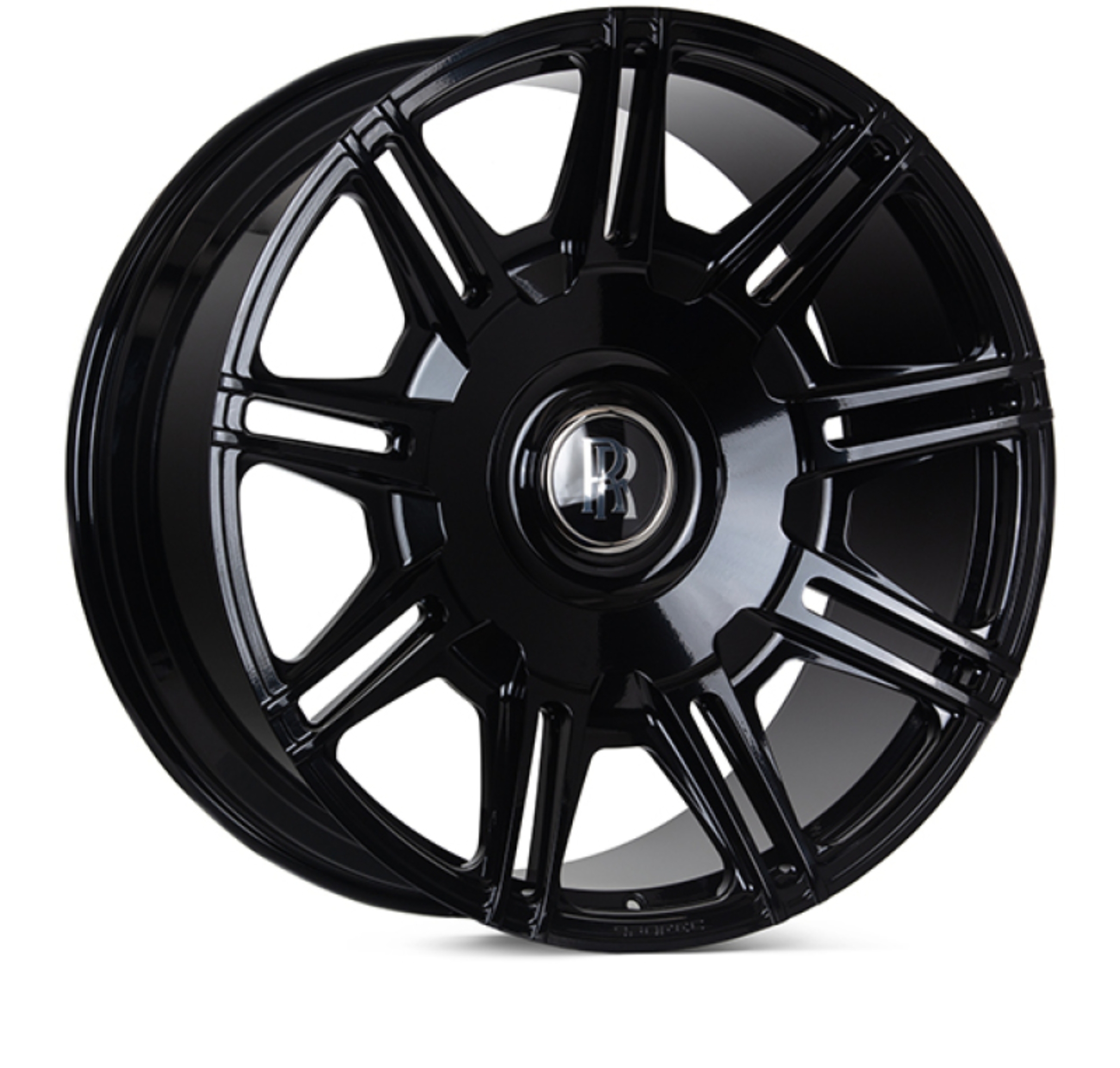 Picture of Vossen x Novitec SP2 22x9.5 - 5x120 BP - ET15 - Gloss Black Rolls-Royce Wraith/Ghost/Dawn FR Wheel