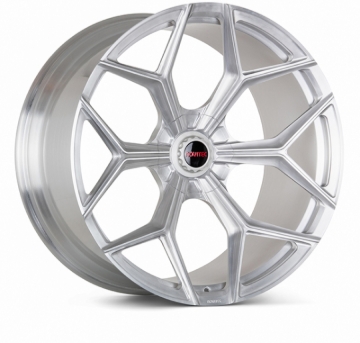 Picture of Vossen x Novitec NL4-5L 20x9 - 5x112 BP - ET36 - Brushed Gloss Clear Lamborghini Huracan Front Wheel