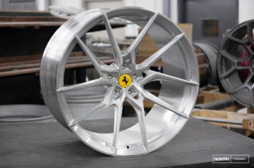 Picture of Vossen x Novitec NF8 21x9 - 5x114.3 BP - ET30 - Brushed Gloss Clear Ferrari GTC4Lusso/FF Front Wheel