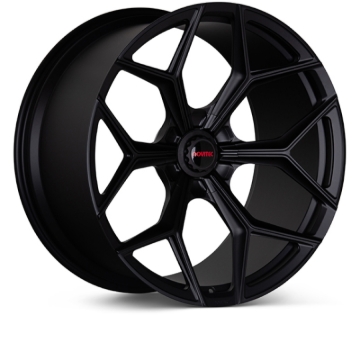 Picture of Vossen x Novitec NL4-5L 23x10.5in - 5x130 BP - ET21 - Satin Black Lamborghini Urus Front Wheel