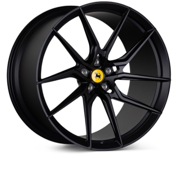 Picture of Vossen x Novitec NF8 22x12.5 - 5x114.3 BP - ET46 - Satin Black Ferrari 812 Superfast/GTS Rear Wheel