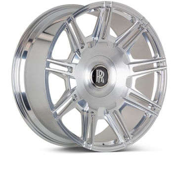 Picture of Vossen x Novitec SP2 23x10 5x112 BP ET5 Brushed Gloss Clear Rolls-Royce Cullinan/Phantom Rear Wheel
