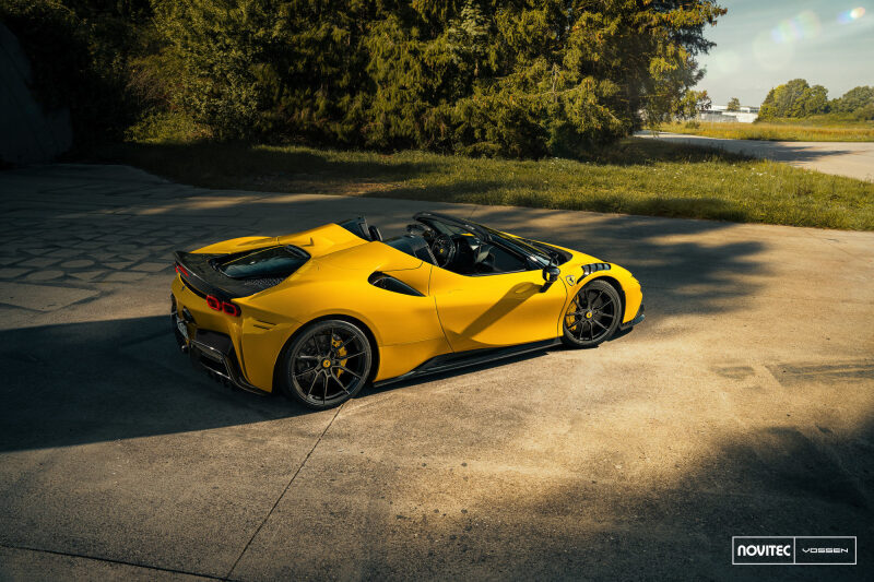 Picture of Vossen x Novitec NF10 21x9.5in - 5x114.3 BP - ET28 - Gloss Black Ferrari SF90 Front Wheel