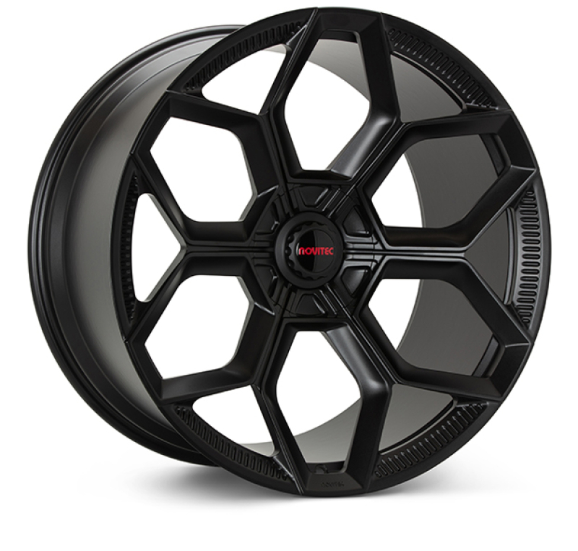 Picture of Vossen x Novitec NL5-5L 19x11in - 5x112 BP - ET28 - Satin Black Lamborghini Huracan Rear Wheel