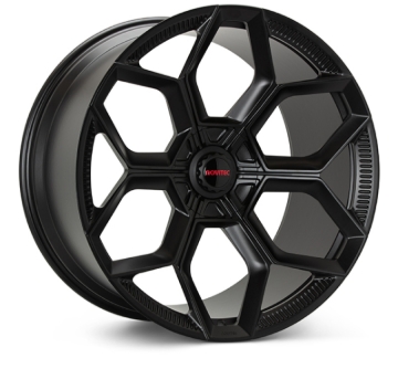 Picture of Vossen x Novitec NL5-Cl 20x9in - 5x112 BP - ET36 - Satin Black Lamborghini Huracan Front Wheel