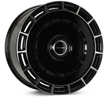 Picture of Vossen HF-9 26x10 - 6x139.7 - ET25 - Deep - 106.1 - Gloss Black Polished Wheel