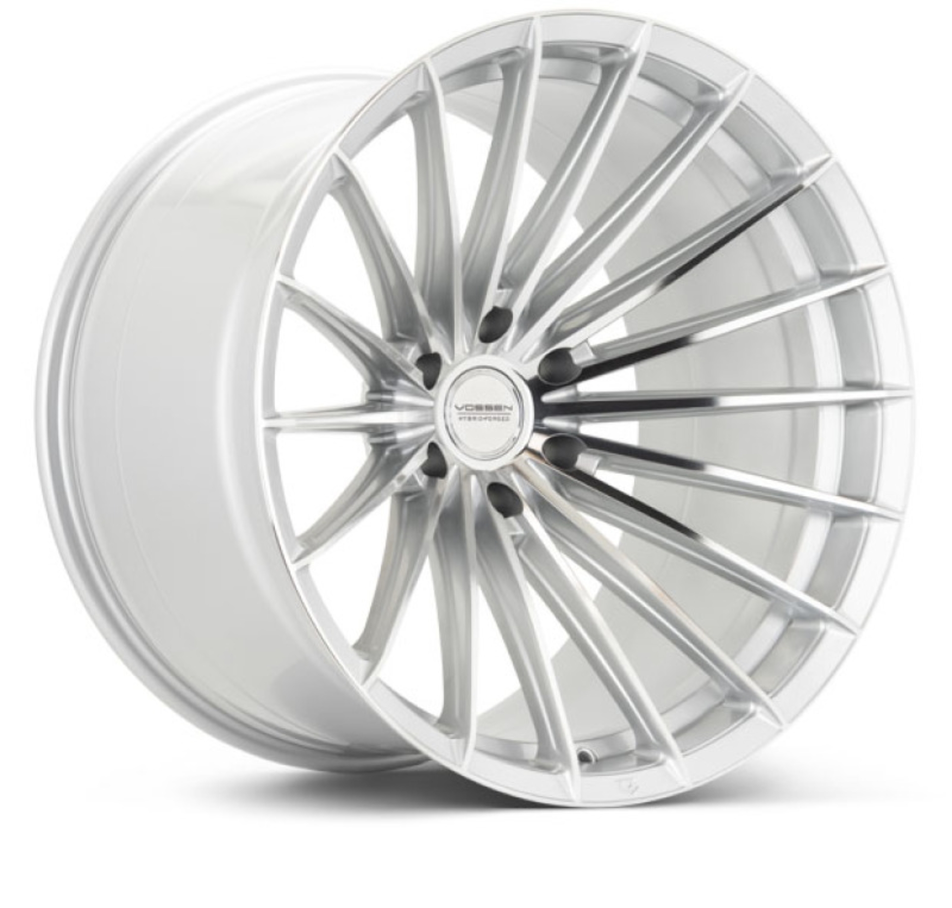 Picture of Vossen HFX-4 24x10 - 6x135 - ET25 - Deep - 87.1 - Silver Polished Wheel