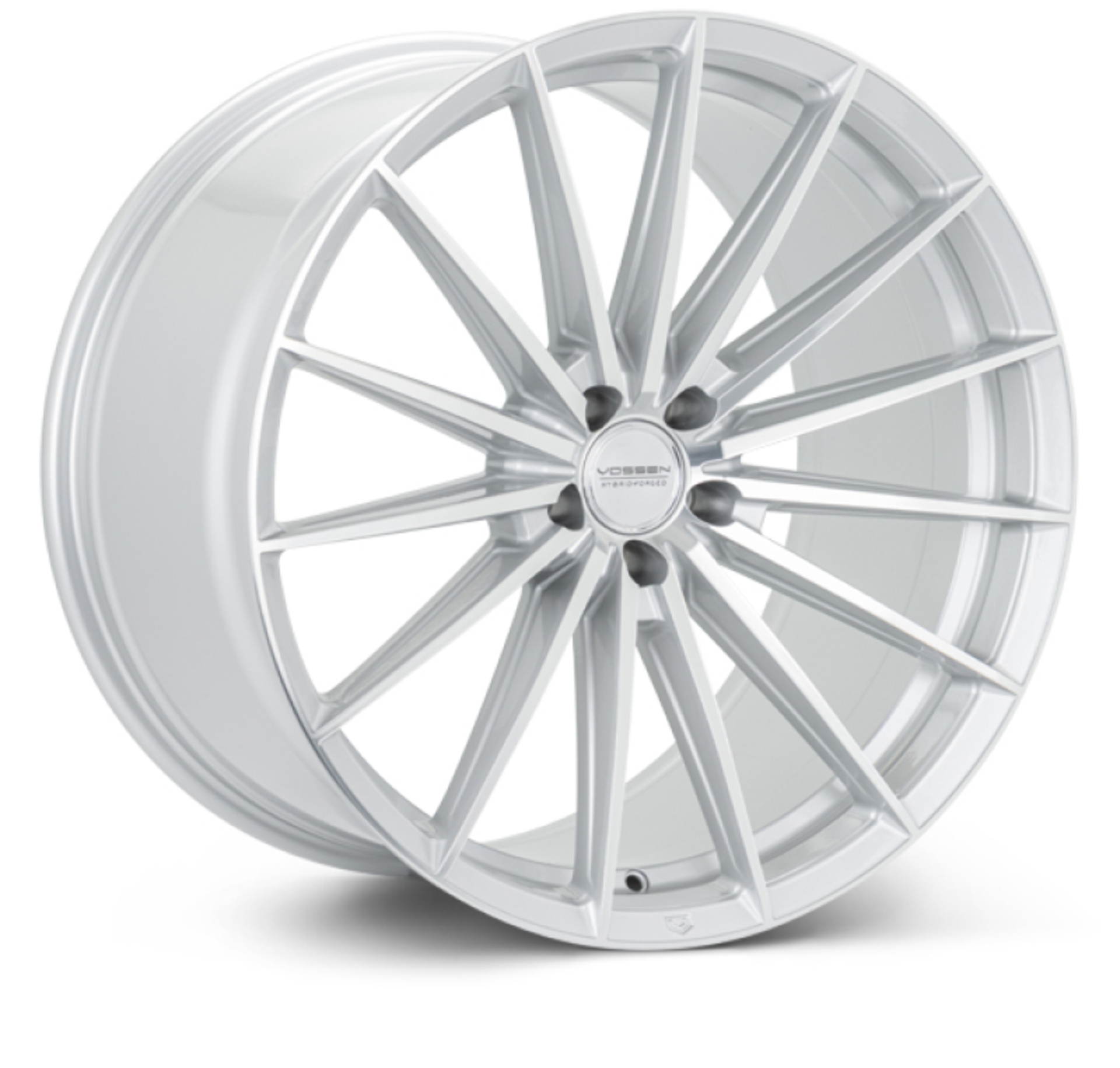 Picture of Vossen HFX-4 19x8.5 - 5x120 - ET30 - Flat - 72.56 - Silver Polished Wheel