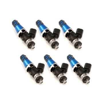 Picture of Injector Dynamics ID1050X Injectors 11mm (Blue) Adaptor Tops Denso Lower Cushions (Set of 6)