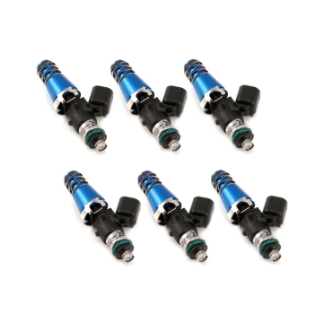 Picture of Injector Dynamics ID1050X Injectors 11mm (Blue) Top (Set of 6)