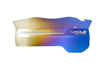 Picture of Torque Solution 2022+ Subaru WRX Engine Pulley Cover - Titanium Burnt Purple/Blue