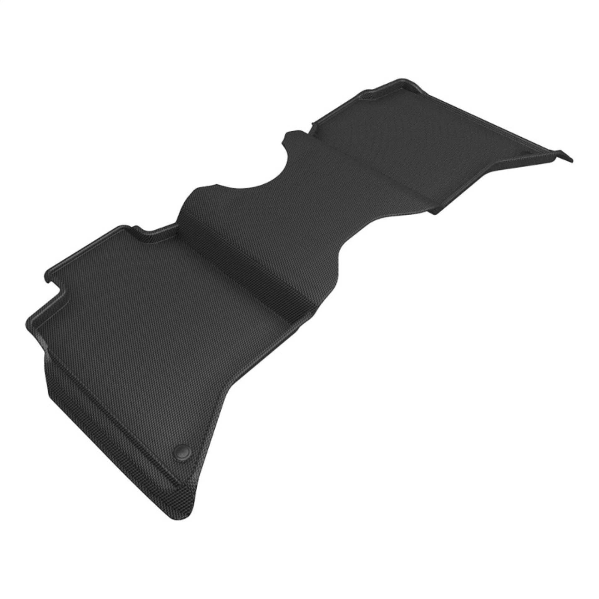 Picture of 3D MAXpider 19-24 Dodge RAM 3500 Crew Cab Kagu 2nd Row Bench Seats Floormat - Black