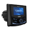 Picture of DS18 3in Color TFT Screen 2 Zones 4 volts Output BT RDS 4 x 50 Watts Silicone Cover Headunit MRX150