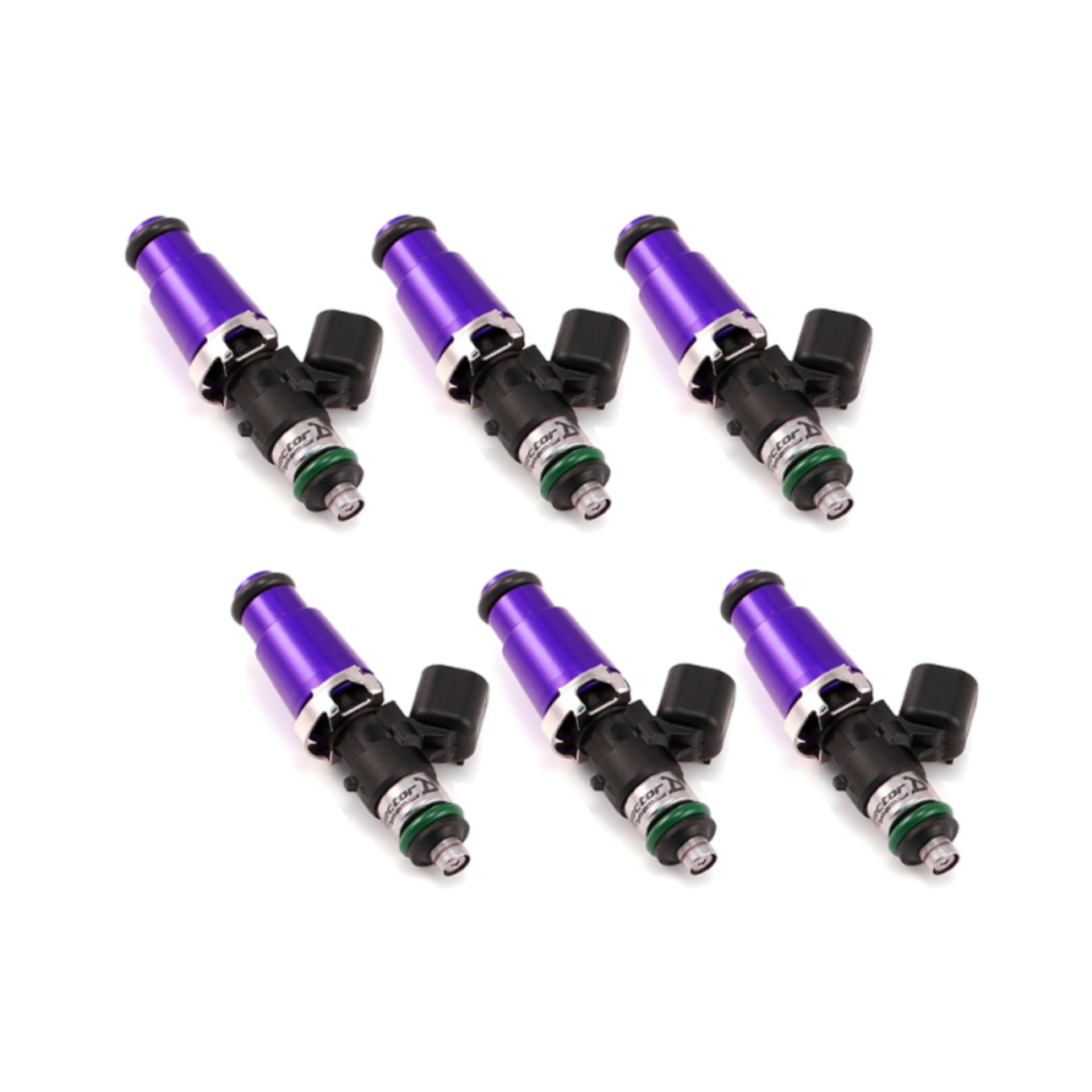 Picture of Injector Dynamics ID1050X Injectors 14mm (Purple) Adaptors (Set of 6)