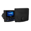 Picture of DS18 3in Color TFT Screen 2 Zones 4 volts Output BT RDS 4 x 50 Watts Silicone Cover Headunit MRX150