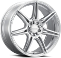 Picture of Raceline 148HS Apex 16x7in / 5X100 / 5X114.3 BP / 40mm Offset / 72.62mm Bore - Hyper Silver
