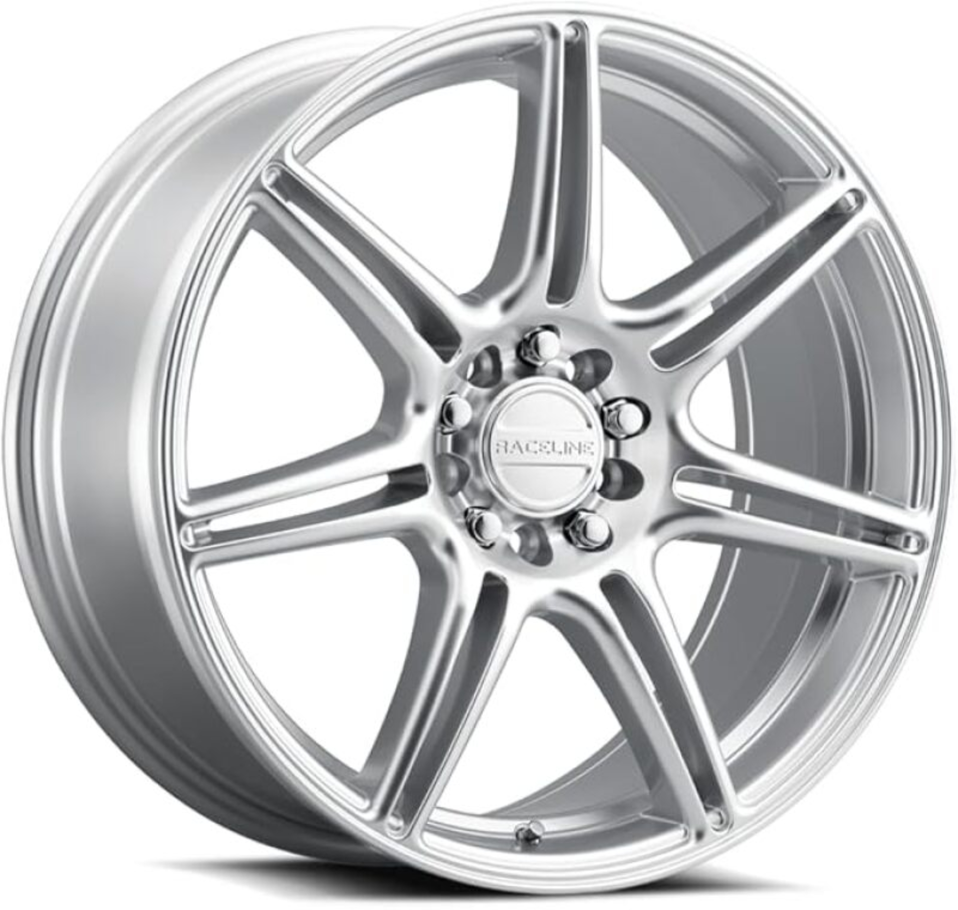 Picture of Raceline 148HS Apex 17x7.5in / 5X112 / 5X120 BP / 40mm Offset / 74.1mm Bore - Hyper Silver