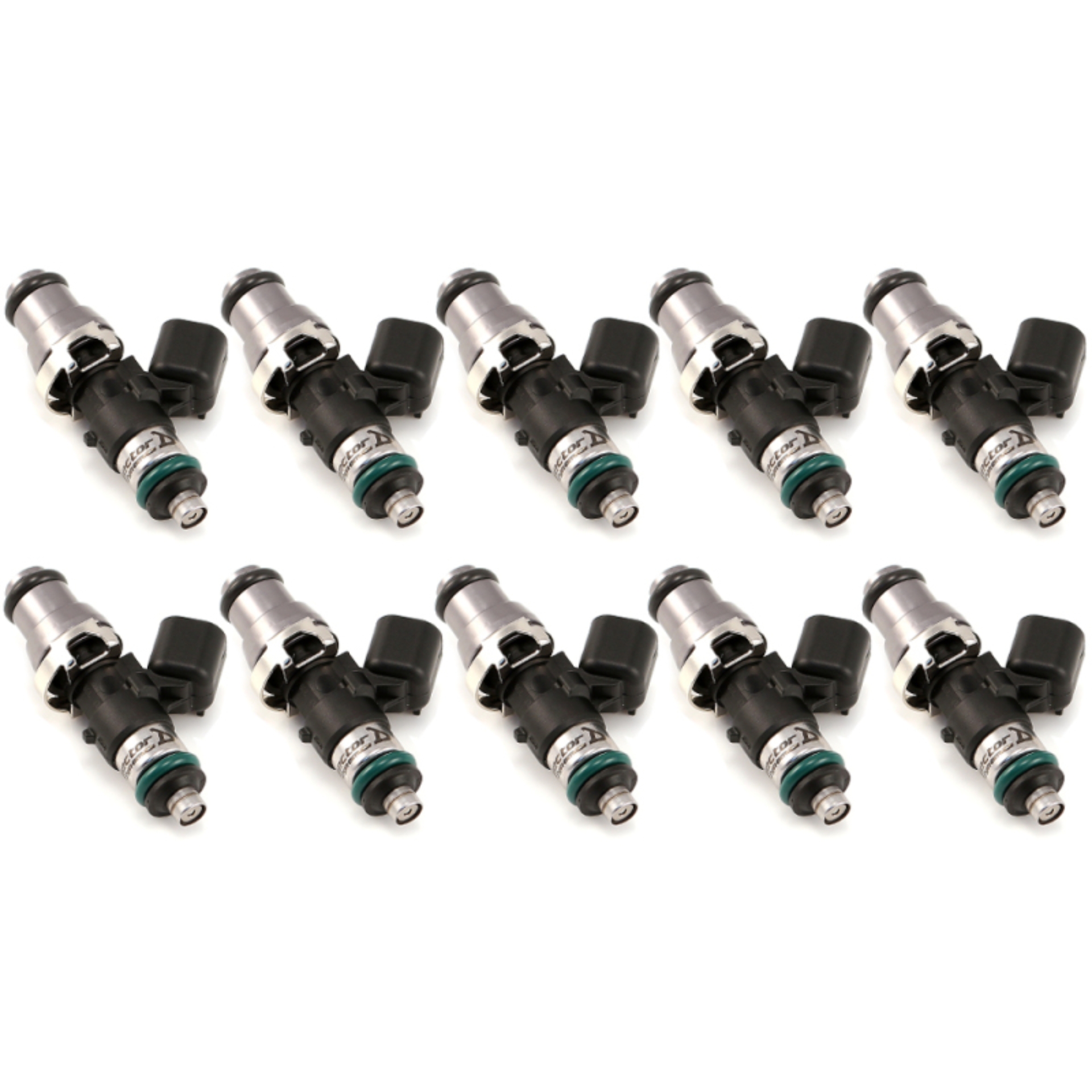 Picture of Injector Dynamics ID1050X Injectors 14mm (Grey) Adaptor Top (Set of 10)