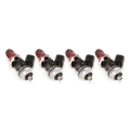 Picture of Injector Dynamics ID1050X Injectors 11mm (Red) Adaptors S2K Lower (Set of 4)