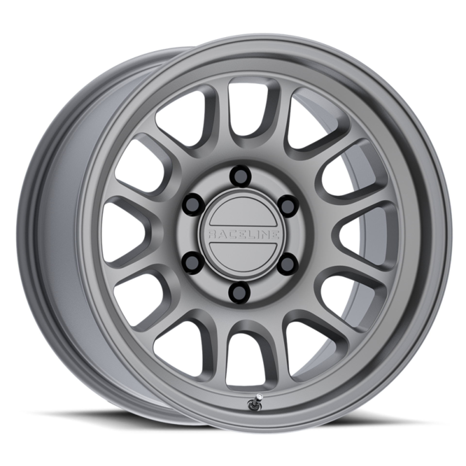 Picture of Raceline 958T Rogue 17x8.5in / 6X135 BP / 0mm Offset / 87.1mm Bore - Matte Titanium