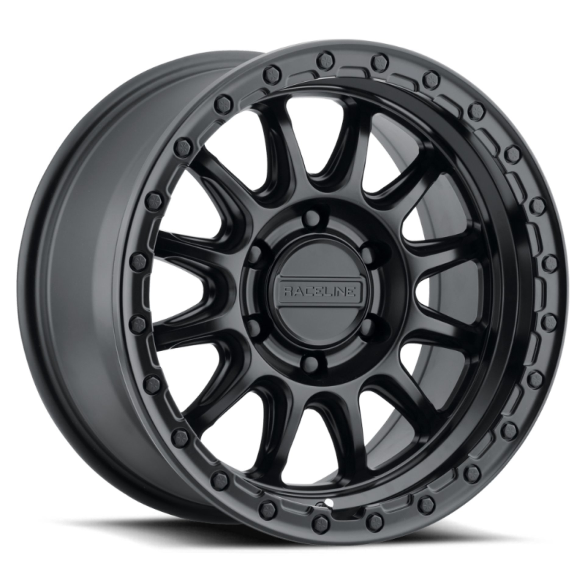 Picture of Raceline 960B Alpha 17x8.5in / 6X139.7 BP / 0mm Offset / 106.1mm Bore - Satin Black