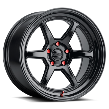 Picture of Kansei K14B Roku 18x9in / BLANK BP / 12mm Offset / 66.56mm Bore - Gloss Black