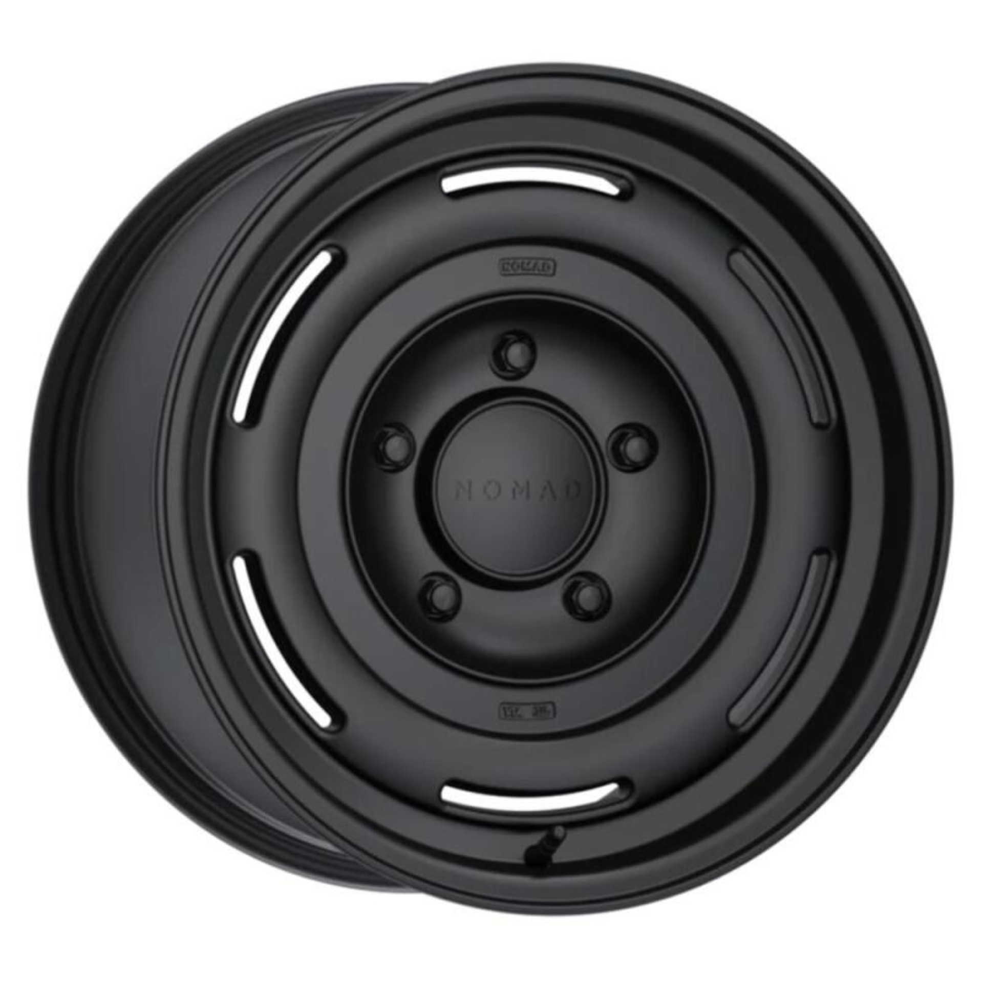 Picture of Nomad N504SB Field 17x8.5in / 5X150 BP / 0mm Offset / 110.5mm Bore - Satin Black