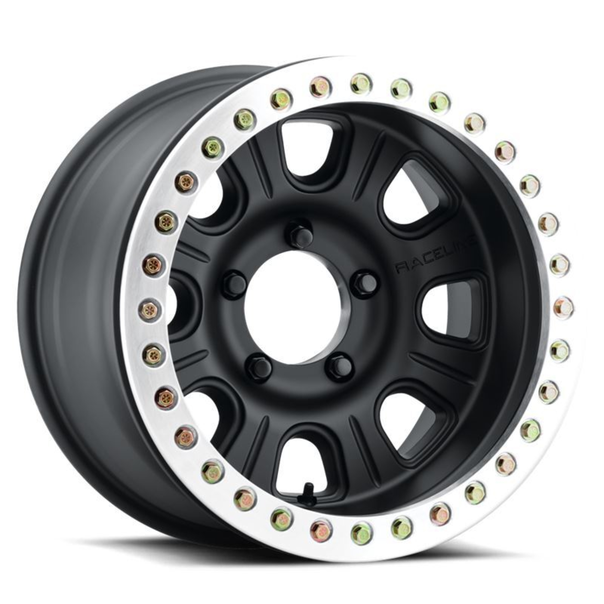 Picture of Raceline RT231 Monster 15x8in / 5X5.5 DBP BP / -32mm Offset / 107.95mm Bore - Satin Blk Machined