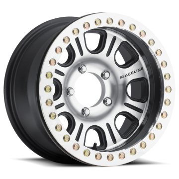 Picture of Raceline RT232 Monster BMF 17x8.5in / BLANK BP / -25mm Offset / 83.82mm Bore - Satin Black Machined