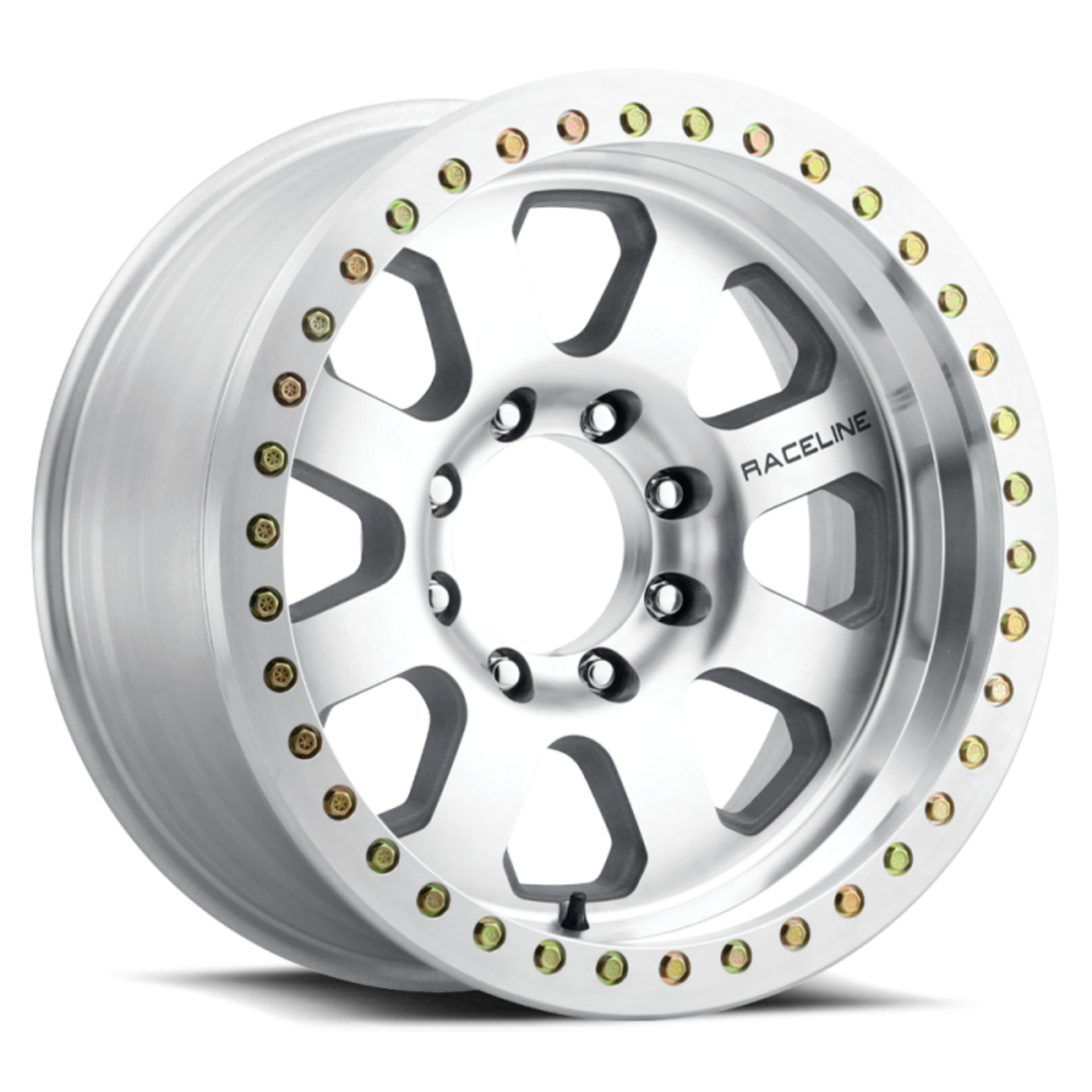 Picture of Raceline RT260N Avenger Machined 20x10in / 6X6.5 DBP BP / -25mm Offset / 108mm Bore - Machined