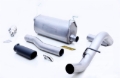 Picture of Gibson 16-25 Ford Class A Motorhome/F53 Chassis 6.8L V10 RV Power Cat-Back Exhaust (Black Tip)