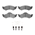 Picture of R1 2000-2002 Dodge Dakota RWD Front R1 Super Duty Pads & Hardware Kit
