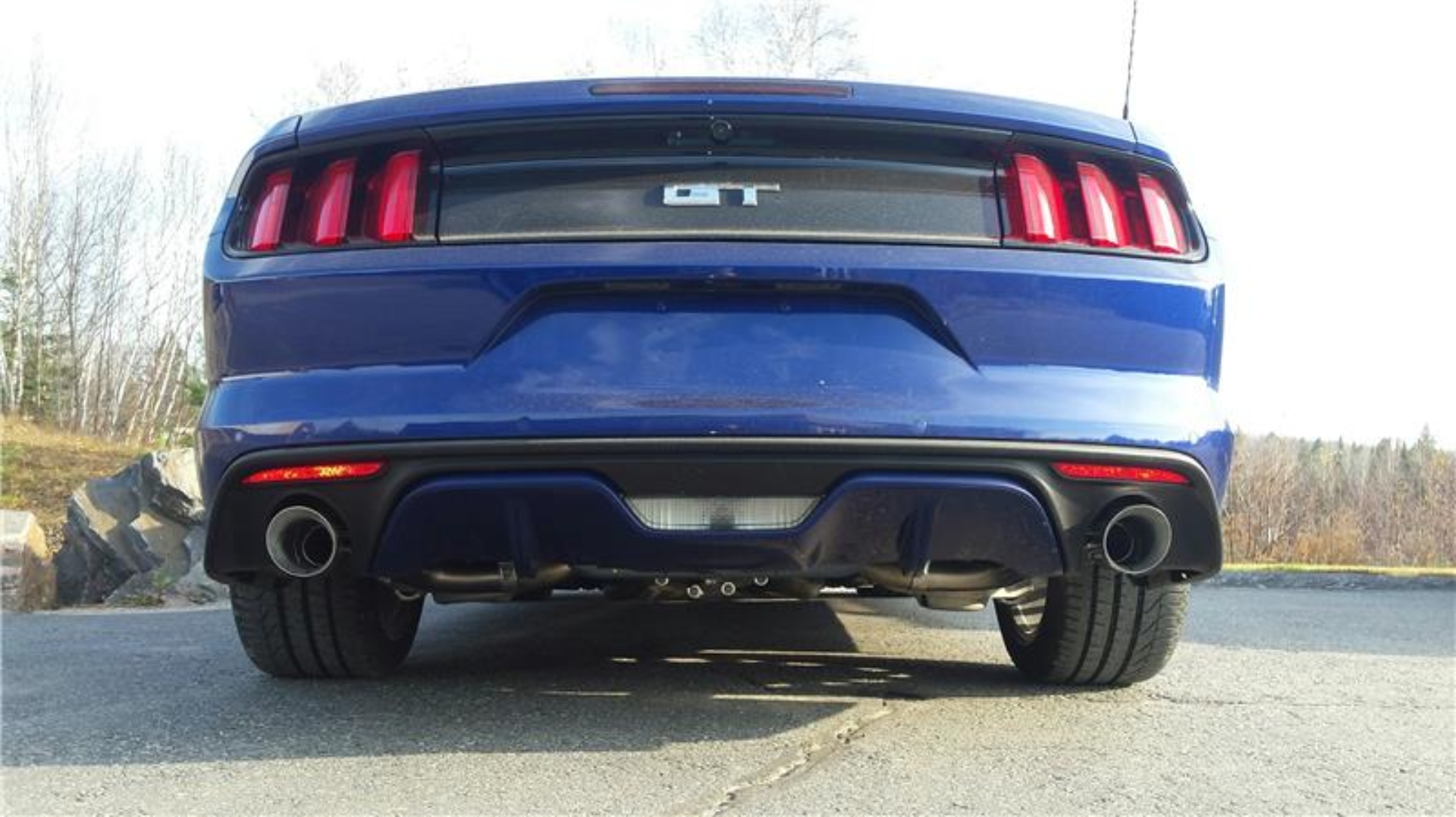 Picture of MBRP Axle Back Exhaust BLK - S7276BLK