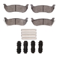 Picture of R1 2004-2008 Chrysler Pacifica Rear R1 Ceramic Pads & Hardware Kit