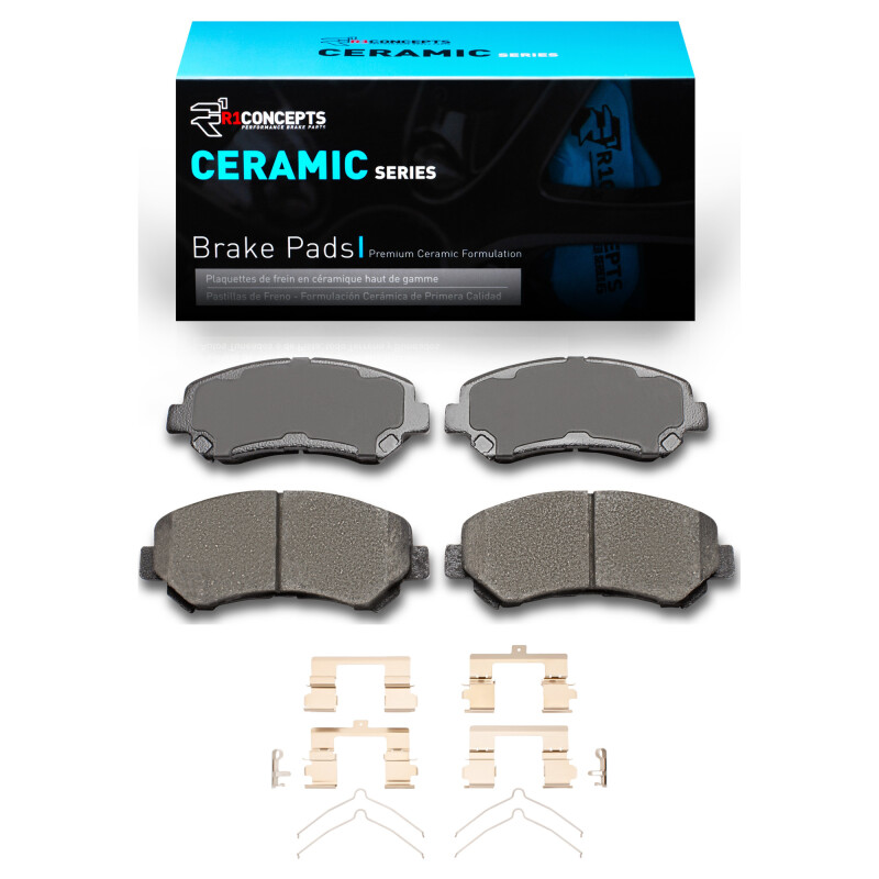 Picture of R1 2007-2023 Nissan X-Trail (Mexico) Front R1 Ceramic Pads & Hardware Kit
