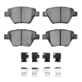 Picture of R1 2005-2016 Audi A3 Quattro Rear R1 Ceramic Pads & Hardware Kit
