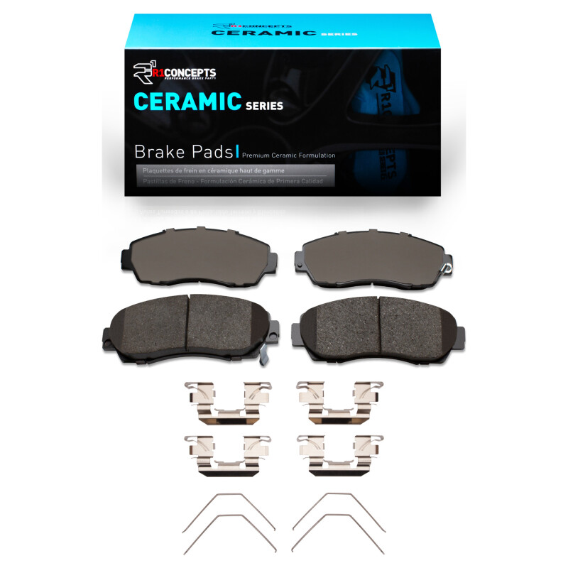 Picture of R1 2005-2025 Acura TLX Front R1 Ceramic Pads & Hardware Kit