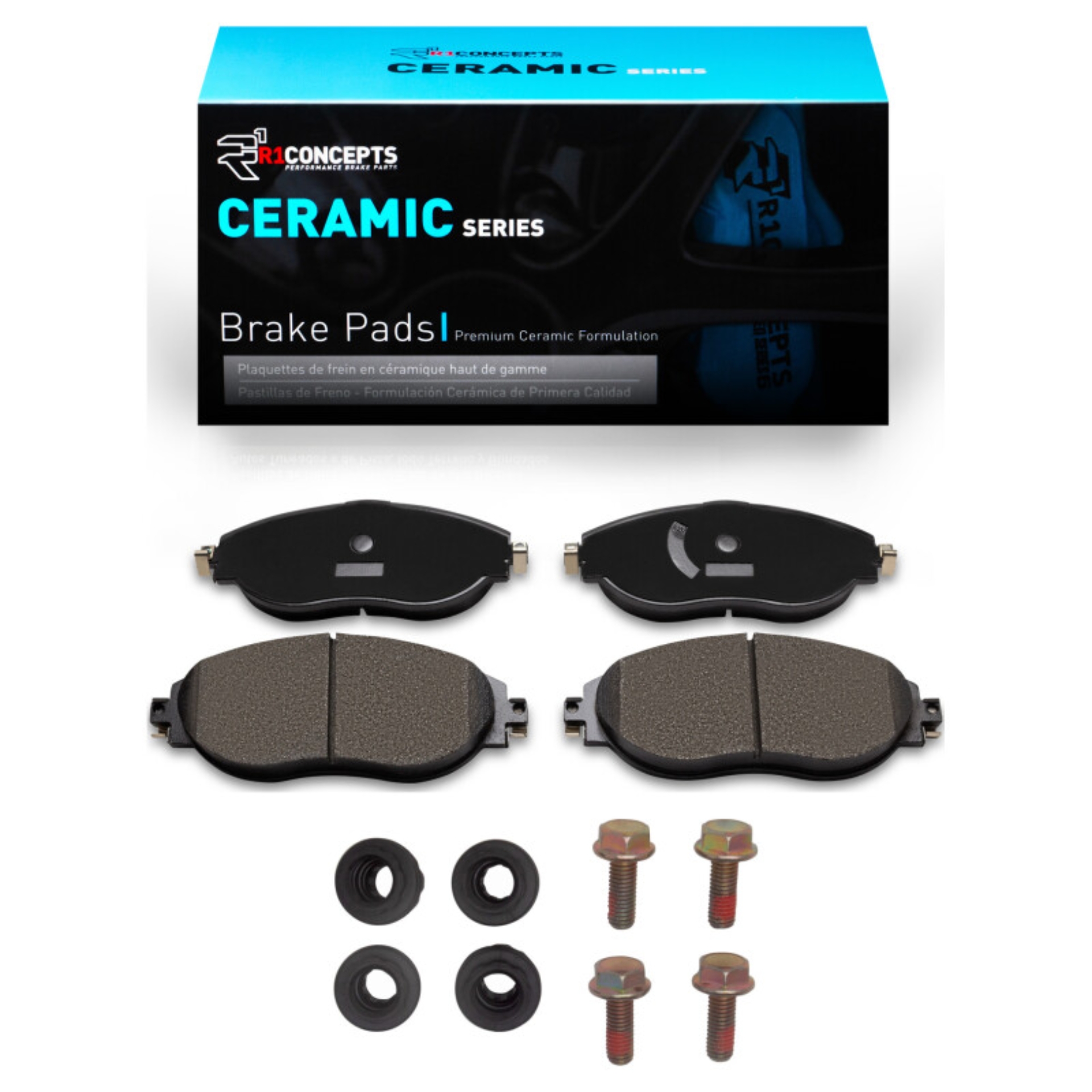 Picture of R1 Concepts RNC Ceramic Brake Pads - 2310-1633-11