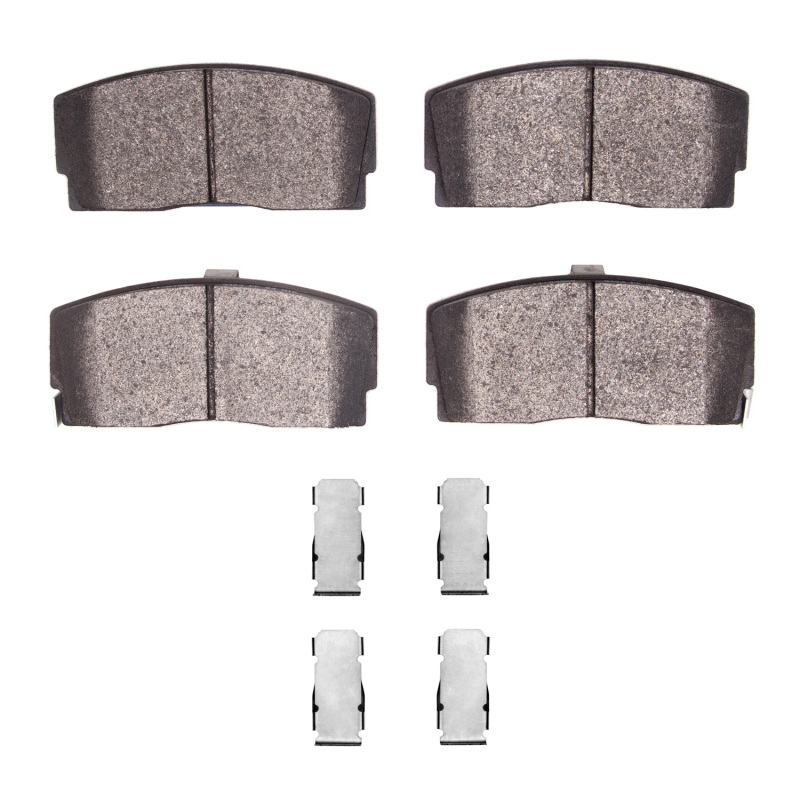 Picture of R1 1988-1992 Daihatsu CHARADE Front R1 Semi Met Pads & Hardware Kit