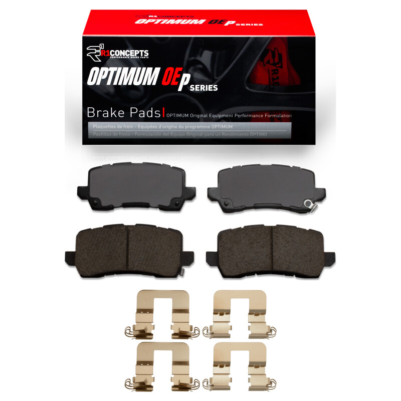 Picture of R1 2014-2020 Acura RLX Rear R1 Optimum OE Pads & Hardware Kit