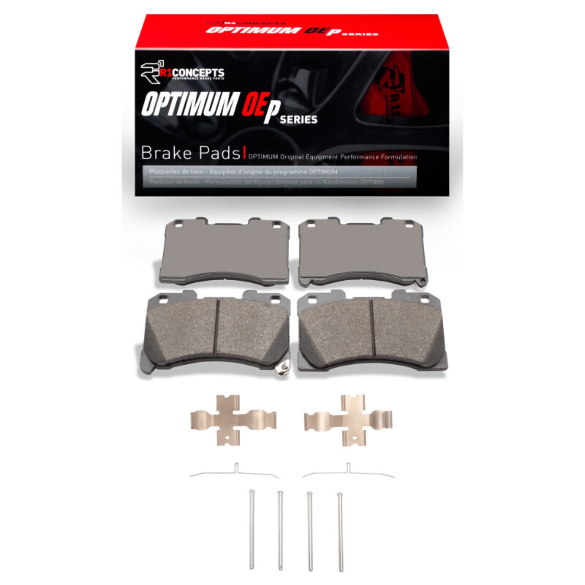 Picture of R1 2022-2025 Toyota GR Yaris (Mexico) Front R1 Optimum OE Pads & Hardware Kit