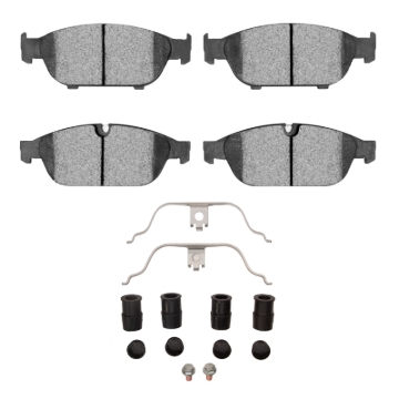 Picture of R1 Concepts RNC Euro Ceramic Brake Pads Brake Rotors - 2600-1549-01