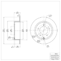 Picture of R1 2007-2017 Chrysler 200 Rear Brake Rotor