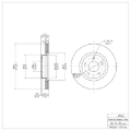 Picture of R1 13-25 Nissan Altima Front Brake Rotor