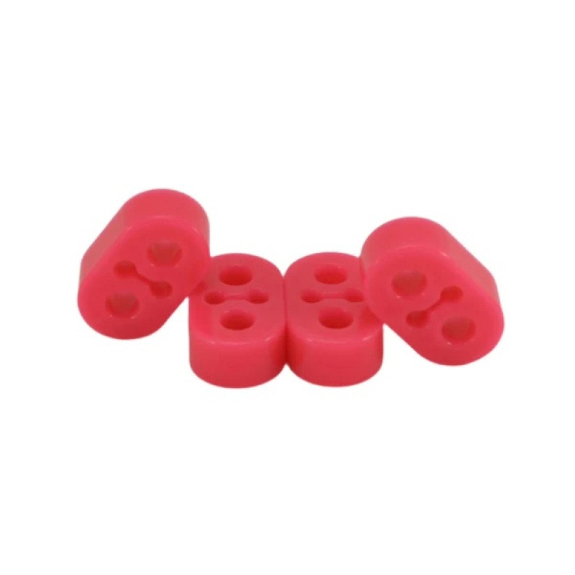 Picture of Kartboy 93-07 Subaru Impreza/WRX/WRX STi Long Exhaust Hanger - 15mm - Pink