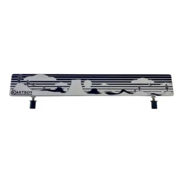 Picture of Kartboy Subaru License Plate Delete - Black Desert