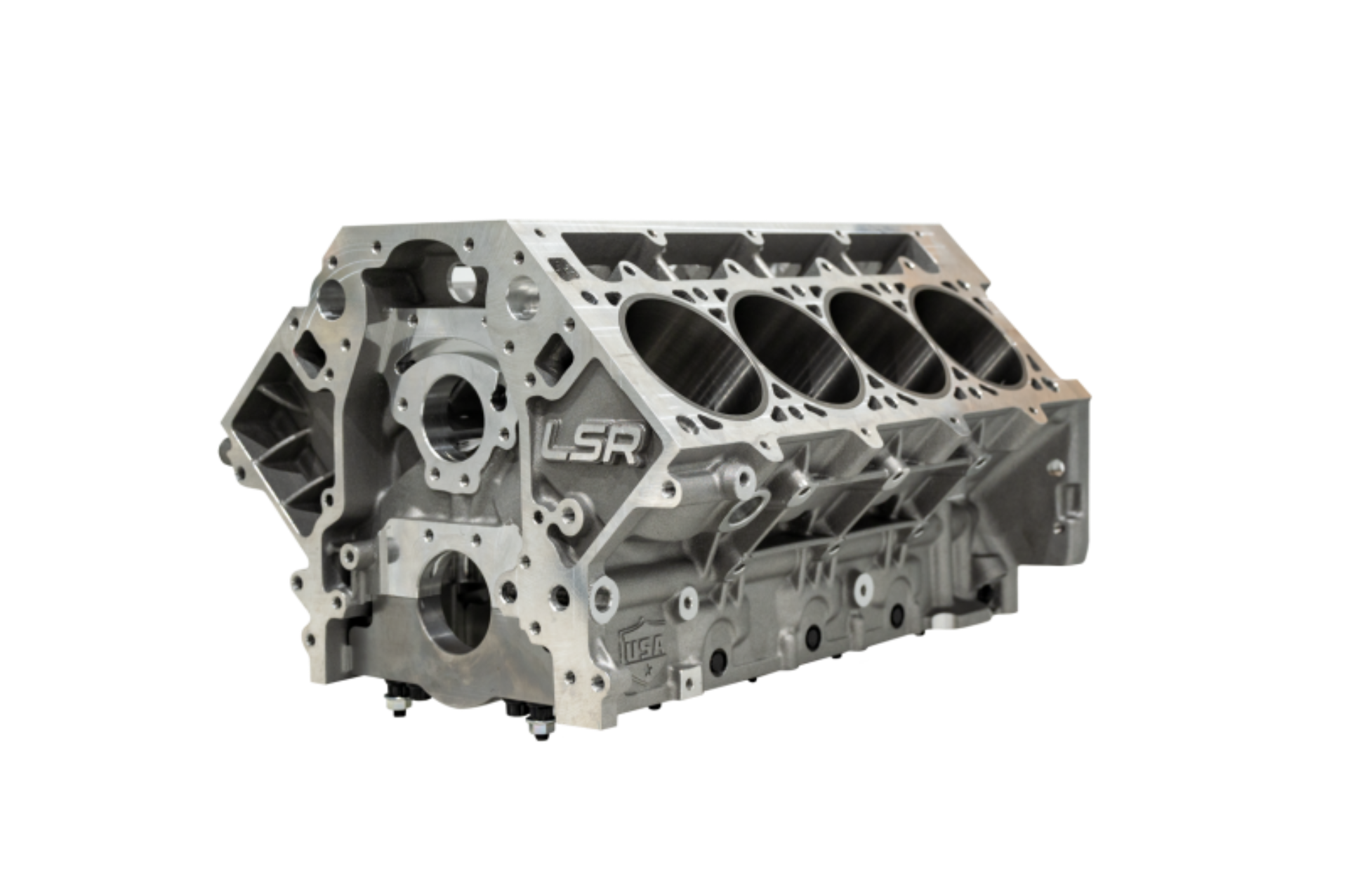 Picture of Fleece Performance GM LSR Standard Deck Wet Aluminum Engine Block