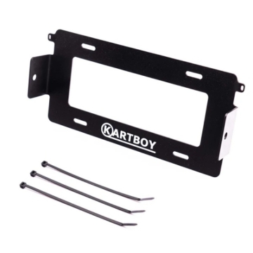 Picture of Kartboy Subaru License Plate Light Mount - Black