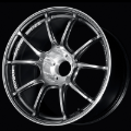 Picture of Advan RZIII 18x7.5 / +47 Offset / 5x114.3 BC / 73mm Bore / Hyper Platinum Black & Diamond Cut