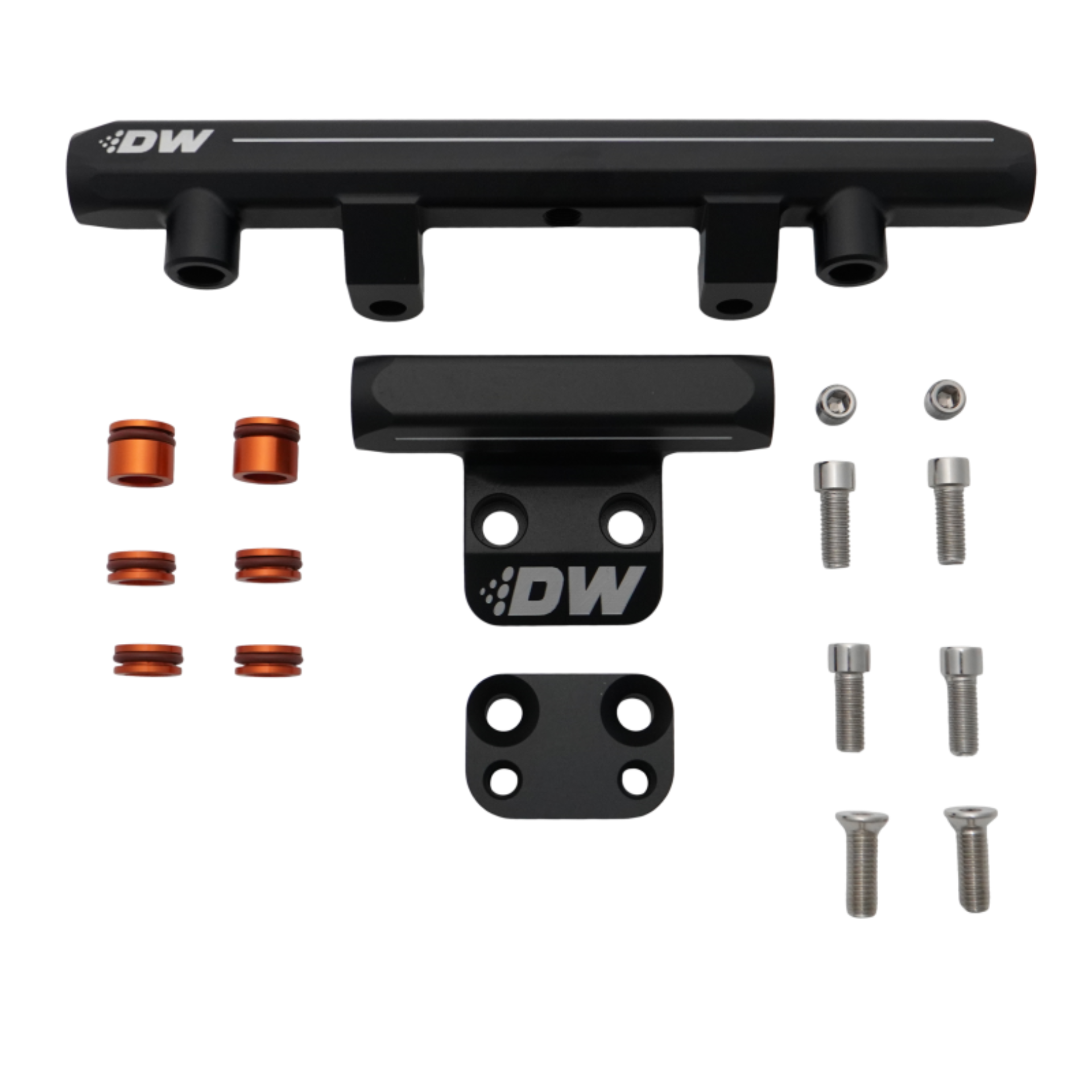 Picture of DeatschWerks 86-91 Mazda RX-7 FC Turbo II Fuel Rails